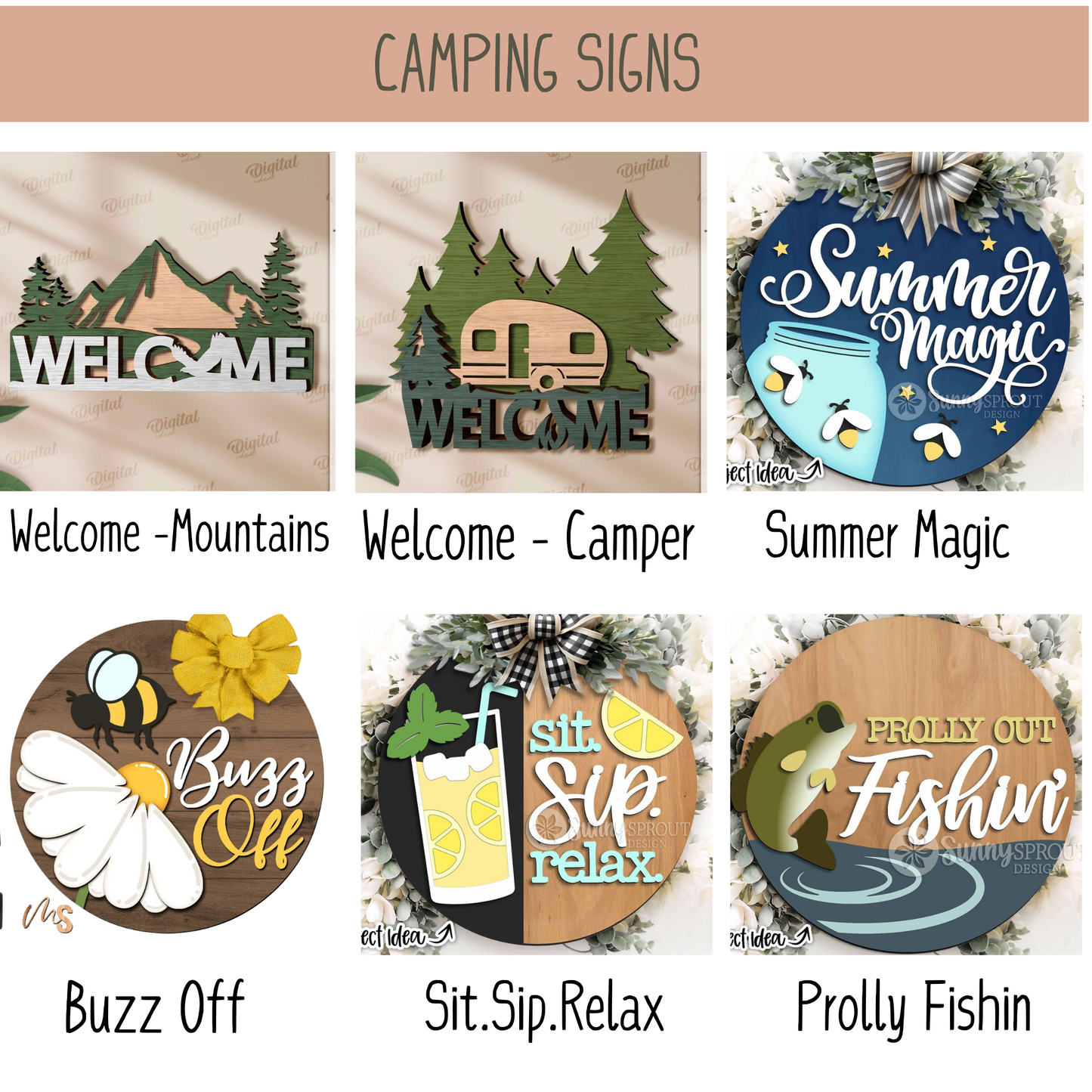 3D Sign Party