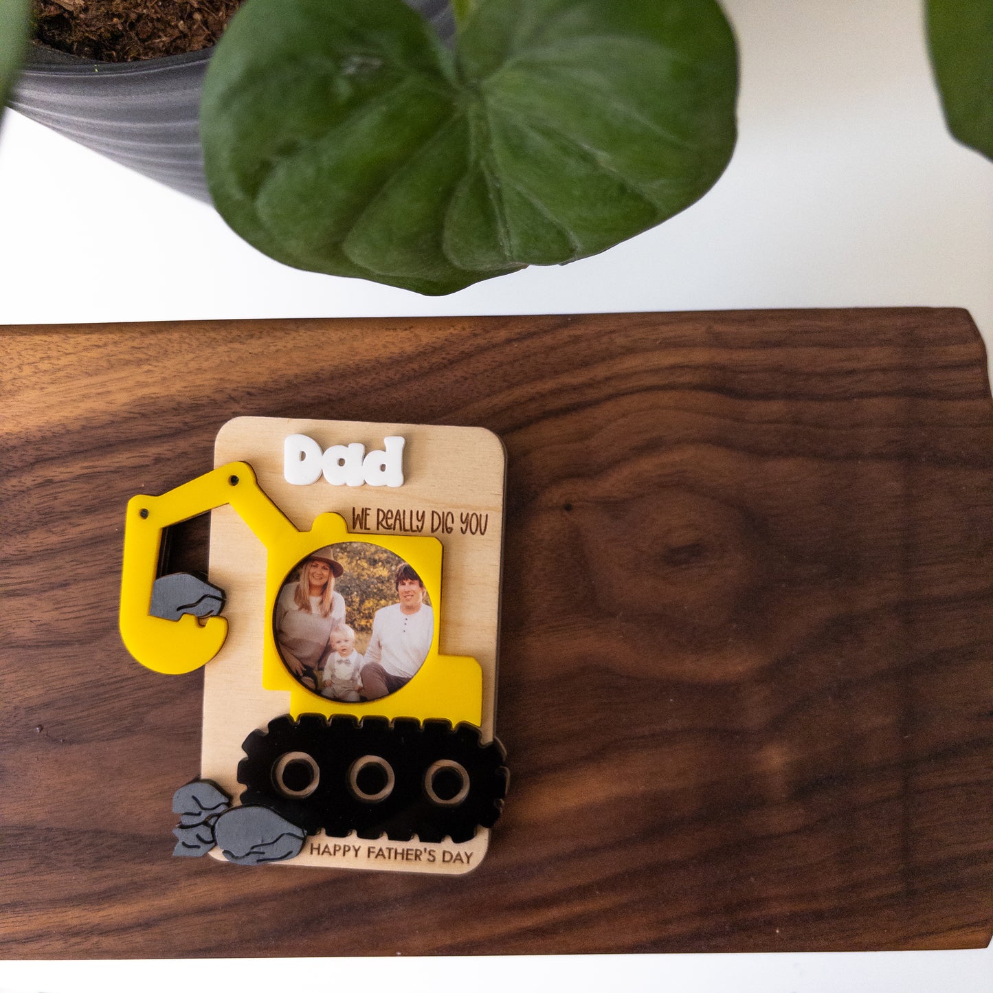 I Dig You Fathers Day Picture Frame Magnet