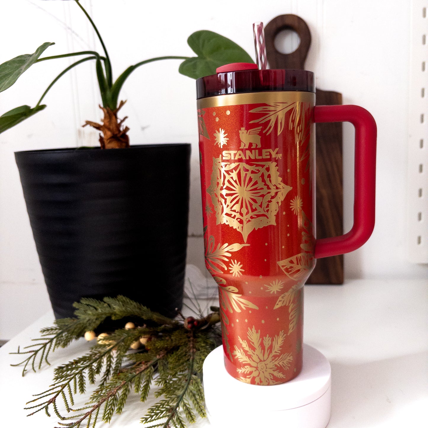 Holiday Snowflake Yeti Wrap