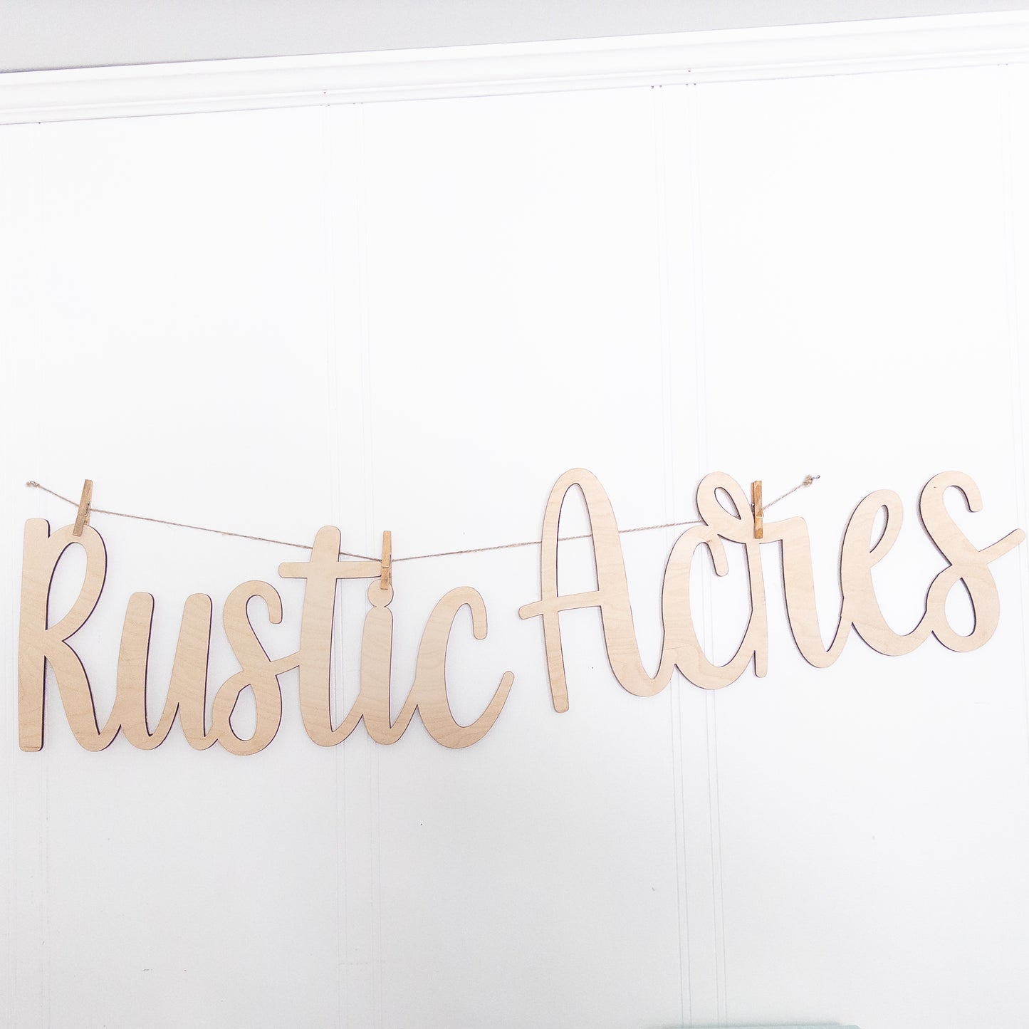 Large Cut Out Letters