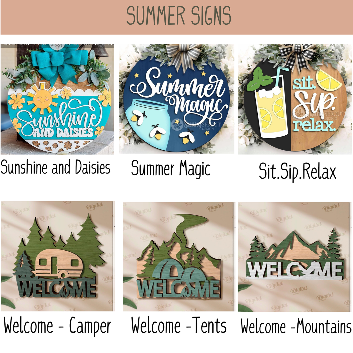 3D Sign Party