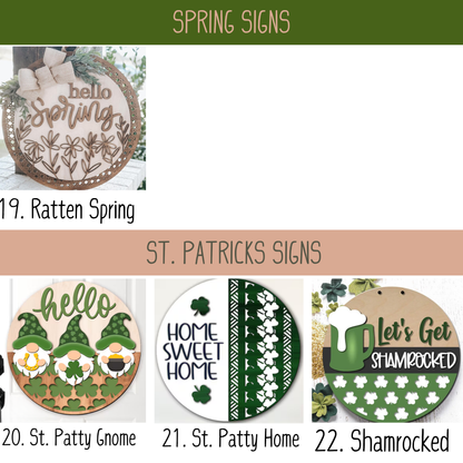3D Sign Party