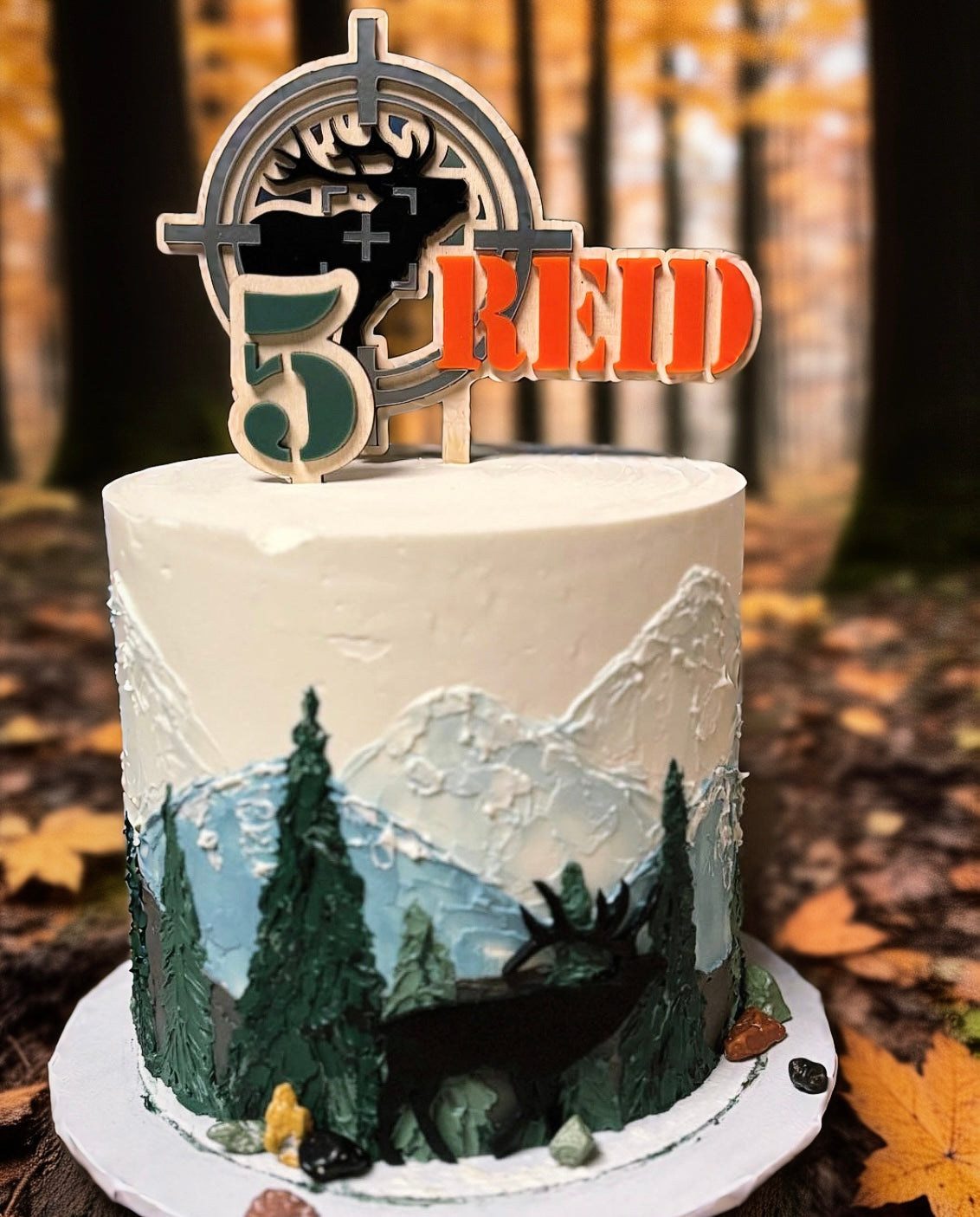 Buckhunter Cake Topper