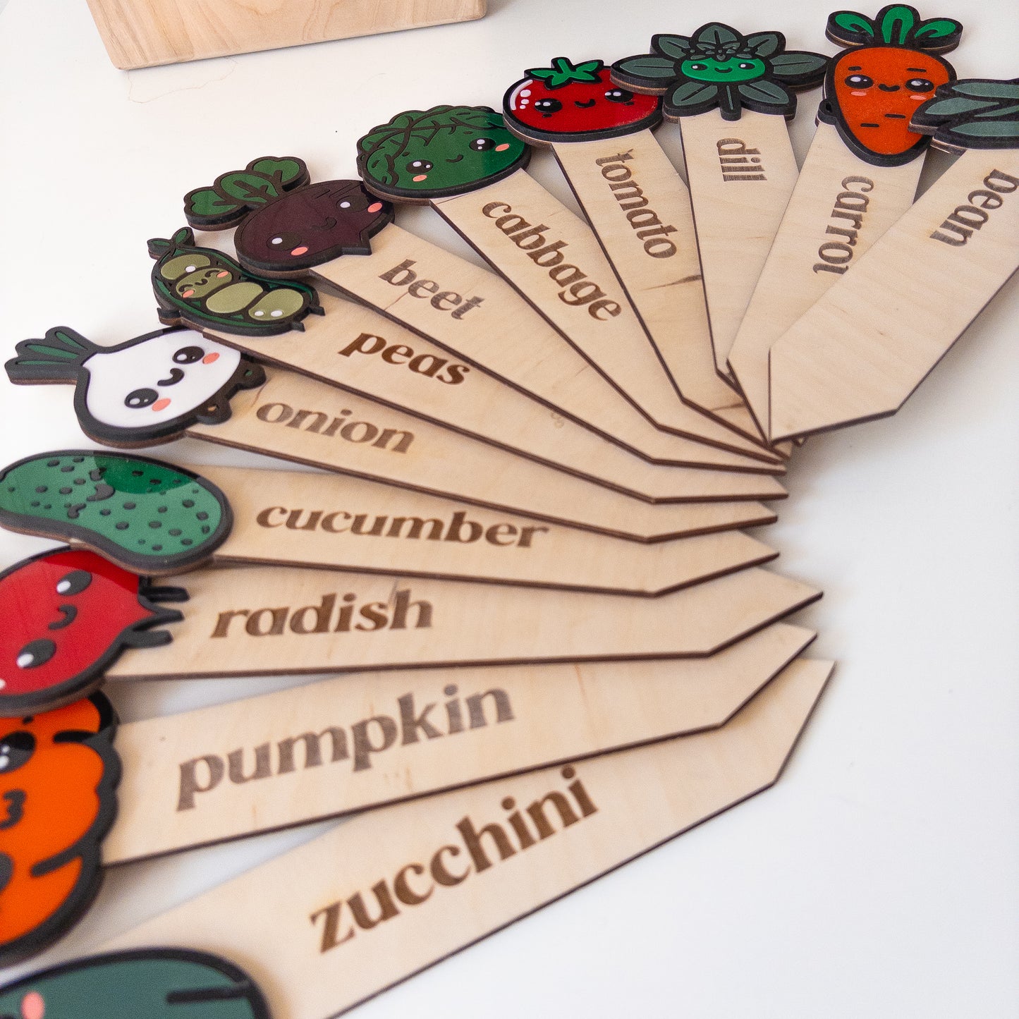 Vegetable Markers - Animated