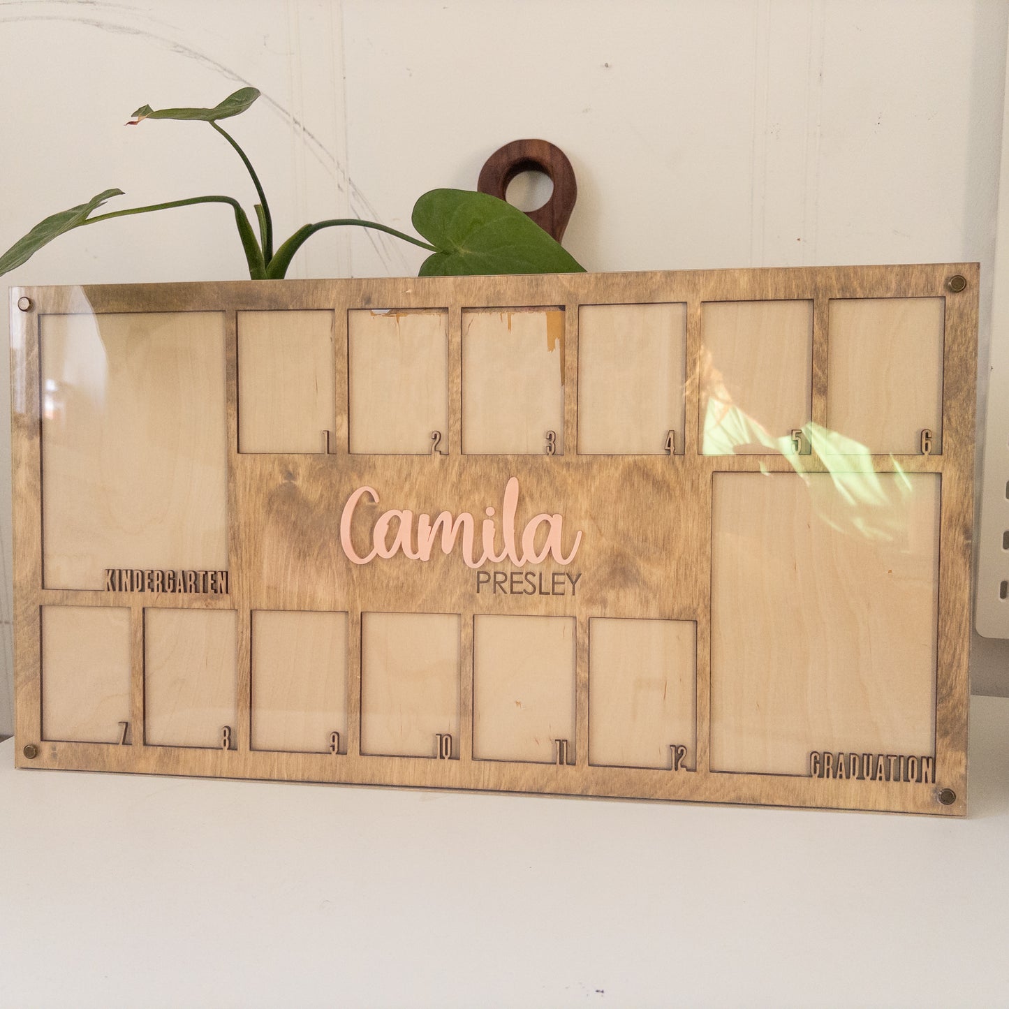 School Years Picture Wood Frame