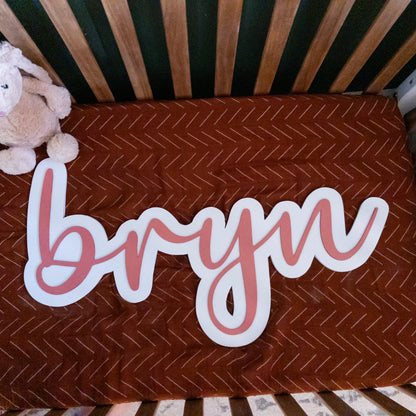 Large Cut Out Letters