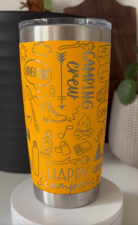 Happy Camper Yeti Wrap