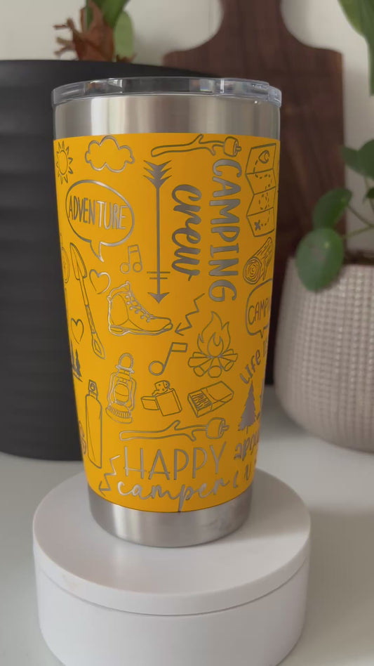 Happy Camper Yeti Wrap